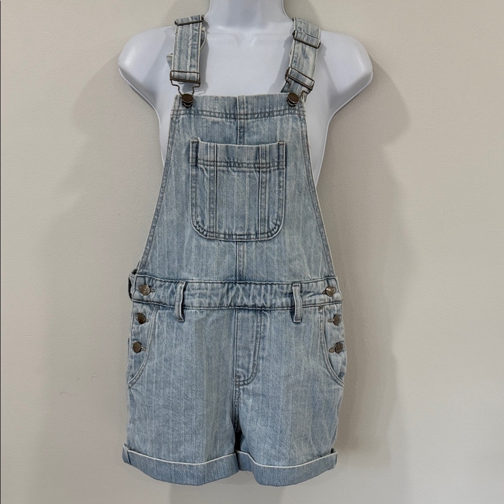 Light Blue Denim Overalls